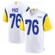 Game White Youth Orlando Pace Los Angeles Rams Jersey
