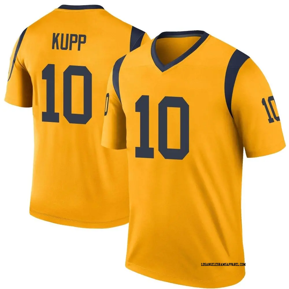 Legend Gold Men s Cooper Kupp Los Angeles Rams Color Rush Jersey Rams Store