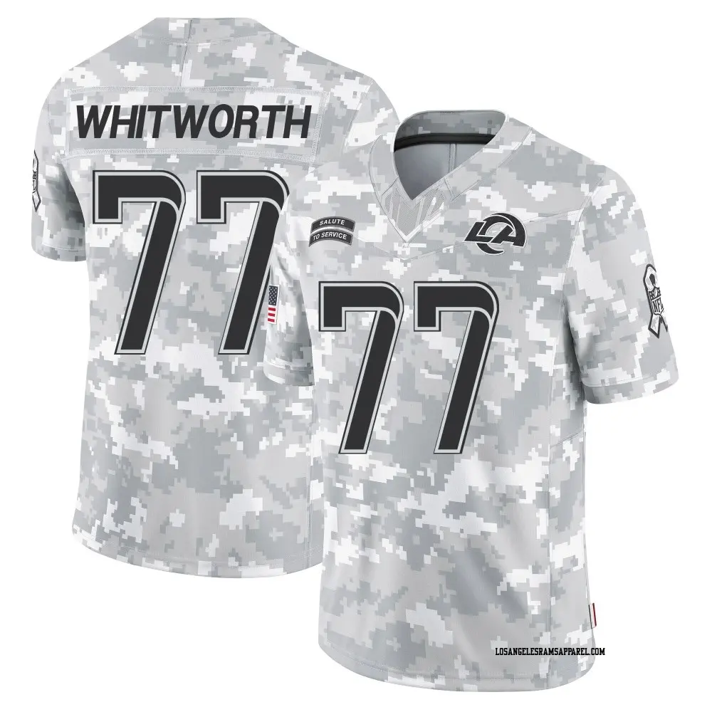 Andrew Whitworth Jersey for Men Women and Kids Rams Store