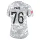 Limited Arctic Camo Women's Orlando Pace Los Angeles Rams 2024 Salute to Service Jersey