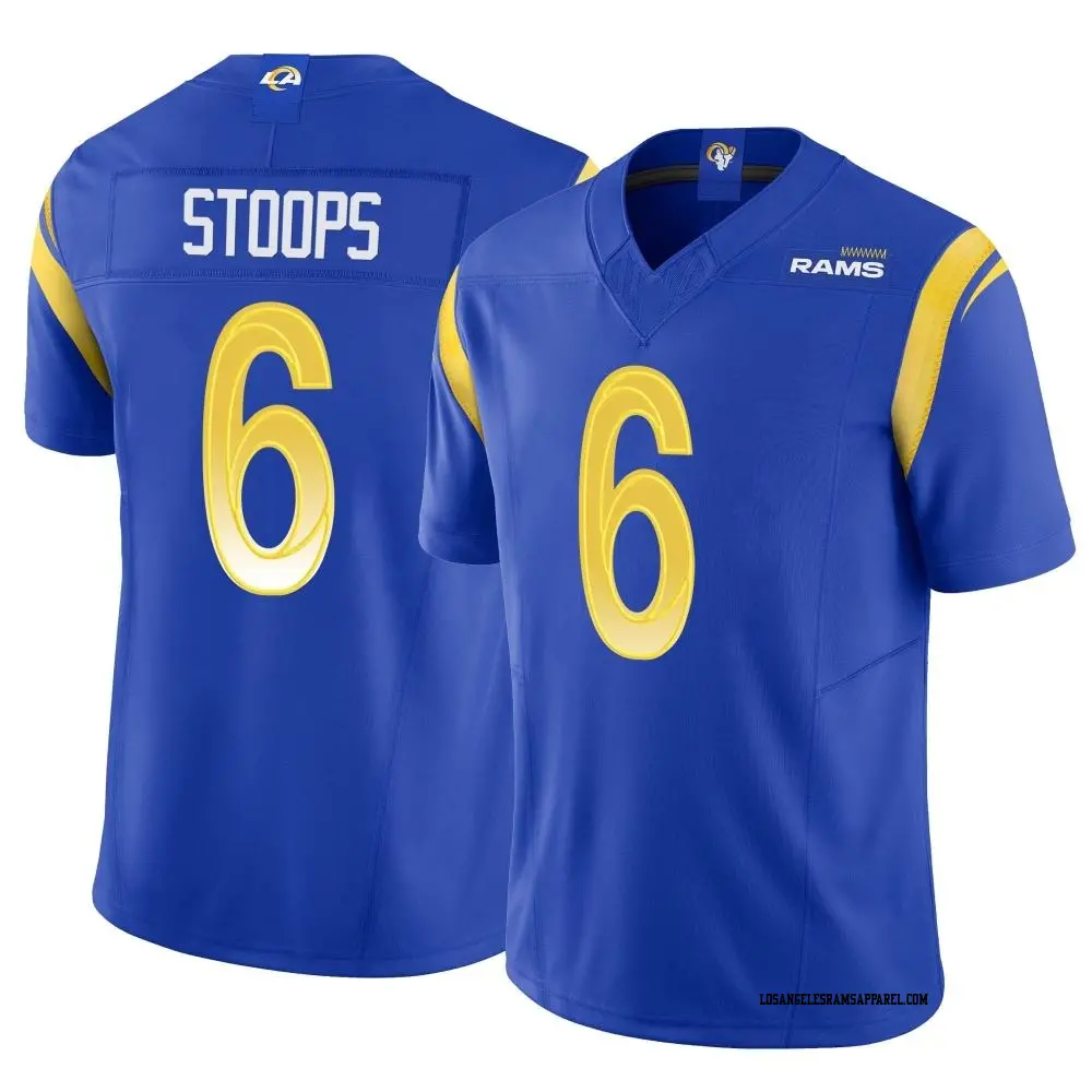 Limited Royal Youth Drake Stoops Los Angeles Rams Vapor F.U.S.E. Jersey