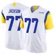 Limited White Men's Alaric Jackson Los Angeles Rams Vapor F.U.S.E. Jersey