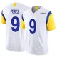 Limited White Men's Luis Perez Los Angeles Rams Vapor F.U.S.E. Jersey