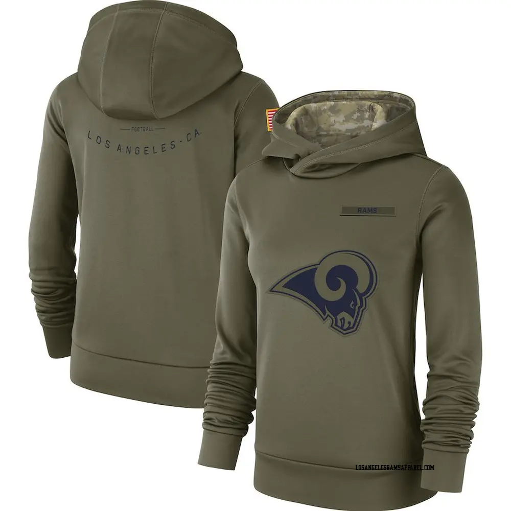 Los Angeles Rams Salute to Service Hoodies Sweatshirts Rams Store